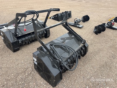 2026 GIYI GY-ML45 32 in Mini Skid Steer Mulcher (Unused)