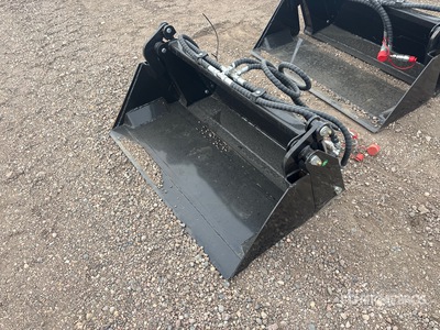 2026 GIYI GY-XKH39 40 in Mini Skid Steer Bucket (Unused)