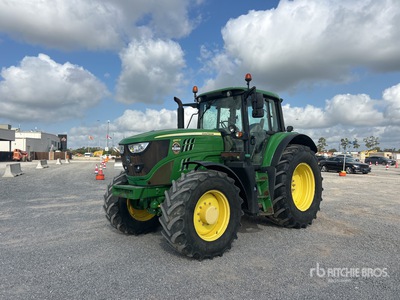 2020 John Deere 6155M 4WD Tractor