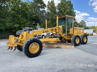 1994 John Deere 670B Motorische Grader