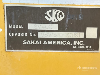 2006 Sakai SV414 جهاز ضاغط  الأسطوانة الناعمة