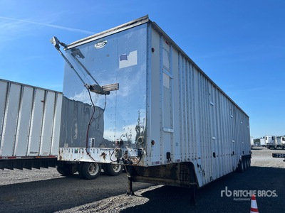 2015 Peerless 53 ft x 102 in Quad/A Belly Open-Top Chip Trailer