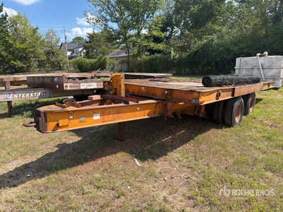 1973 20 ft T/A Tandem Plataforma Basculante