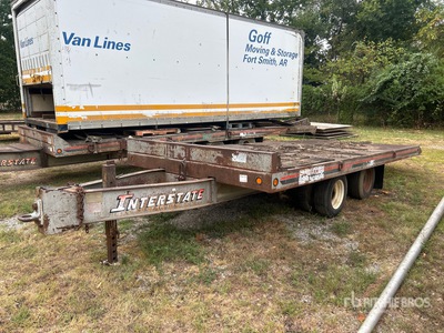 1992 Interstate 20TDT 20 ft T/A Tilt Deck Trailer