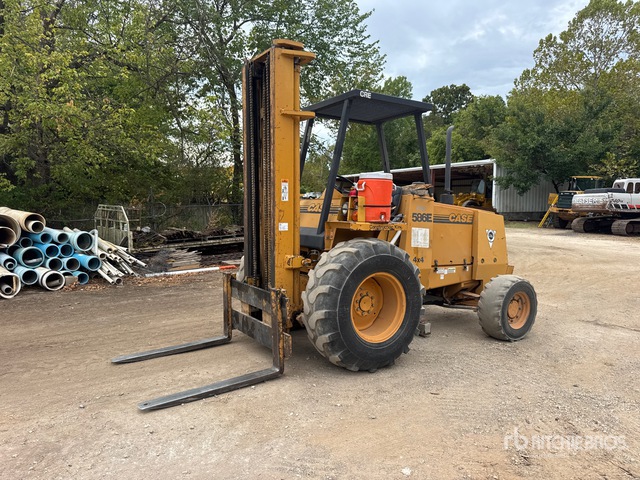 1999 Case 586E 6000 lb 4x4 Rough Terrain Forklift