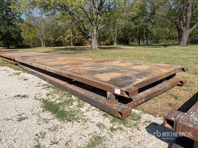 Quantity of (2) 2011 8 ft x 20 ft (4 in Wall) Trench Shield