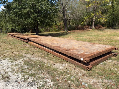 Quantity of (6) 2011 8 ft x 24 ft (6 in Wall) Trench Shield
