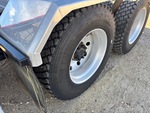 Underbody with Left Front Drive Tires