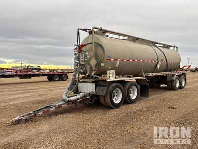2009 Stephens 31800 L Quad/A Pup Tanker Trailer