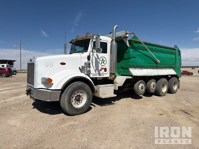 2005 Peterbilt 357 10x4 Quad/A Dump Truck