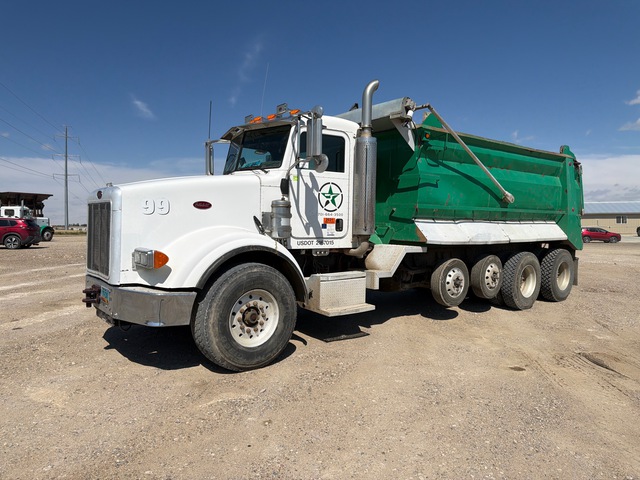 2005 Peterbilt 357 10x4 Quad/A Dump Truck 2005 Peterbilt 357 10x4 Quad/A Dump Truck