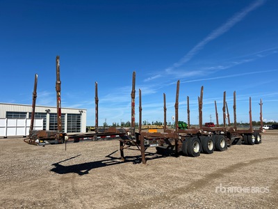 2009 Doepker Tri/A Super B-Train Lead Log Trailer