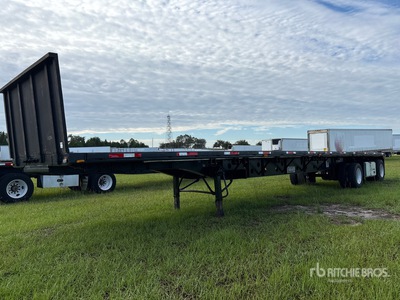 2006 Transcraft TL-2000H 48 ft T/A Spread Axle Remolque caja abierta