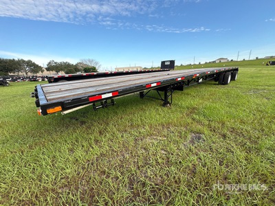 2006 Transcraft TL-2000H 48 ft T/A Spread Axle Remolque caja abierta
