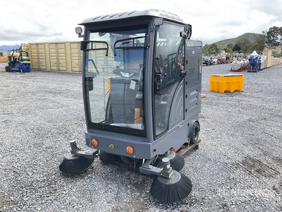 2026 FS X19 Ride-On Electric Barredora (Sin Usar) / Floor Sweeper (Unused)