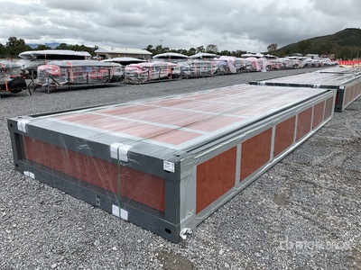 2026 ECH ECH-004 19 ft 4 in x 21 ft 4 in Casa Expansible (Sin Usar) / Expandable Container House Mobile Camp (Unused)