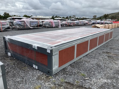 2026 ECH ECH-004 19 ft 4 in x 21 ft 4 in Casa Expansible (Sin Usar) / Expandable Container House Mobile Camp (Unused)