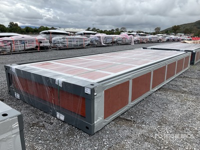 2026 ECH ECH-004 19 ft 4 in x 21 ft 4 in Casa Expansible (Sin Usar) / Expandable Container House Mobile Camp