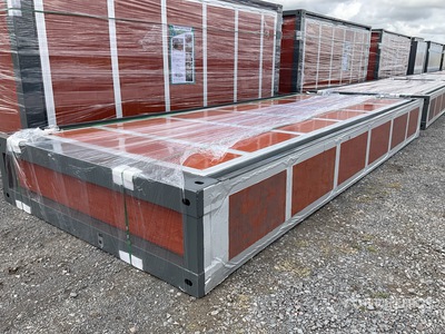 2026 ECH ECH-004 19 ft 4 in x 21 ft 4 in Casa Expansible (Sin Usar) / Expandable Container House Mobile Camp (Unused)