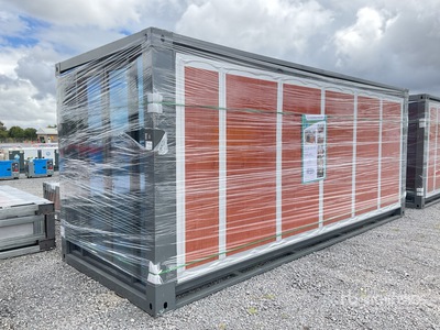 2026 ECH ECH-003 19 ft 4 in x 20 ft 8 in Casa Expansible (Sin Usar) / Expandable Container House Mobile Camp (Unused)