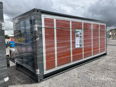 2026 ECH ECH-003 19 ft 4 in x 20 ft 8 in Casa Expansible (Sin Usar) / Expandable Container House Mobile Camp (Unused)
