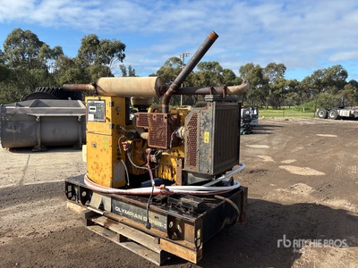 2014 Olympian GEP88-3 88 kVA Skid-Mounted Generator Set