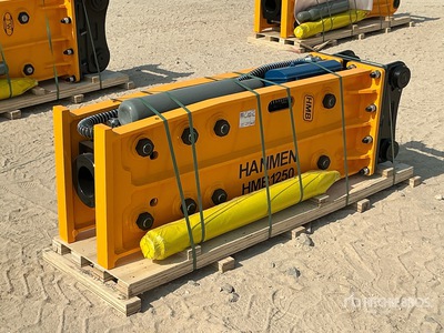 2026 HMB 1250 Hydraulic Breaker - Fits 15 - 18 ton excavators (Unused)