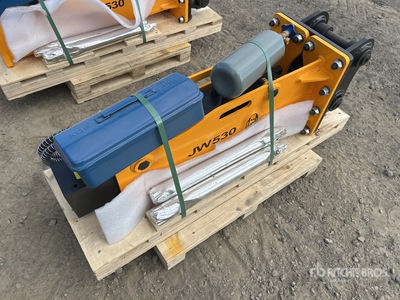2026 JW JW530 Q/C Hydraulic Breaker - Fits 2-4.5 ton excavator (Unused)