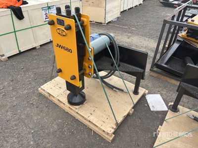 2026 JW JW680 Skid Steer Post Driver (Unused)