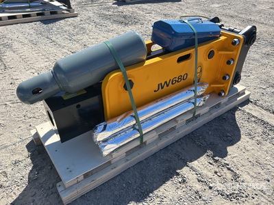 2026 JW JW680t Q/C Hydraulic Breaker - Fits 5 - 7 Ton (Unused)
