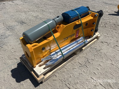 2026 TOFT TOFT680 Q/C Hydraulic Breaker - Fits 5 - 7 Ton (Unused)