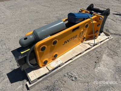 2026 JW JW750t Q/C Hydraulic Breaker - Fits 7 - 9 Ton (Unused)