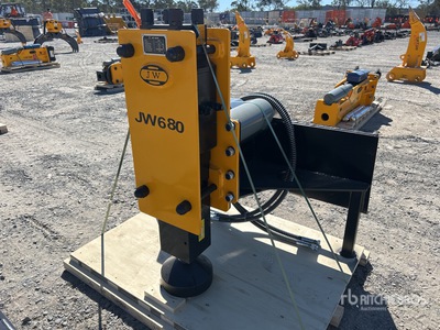 2026 JW JW680 Skid Steer Post Driver (Unused)
