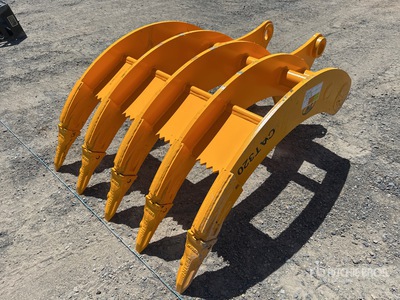 2026 JW JW08R 1000 mm Excavator Rake - Fits 20 - 30 Ton (Unused)