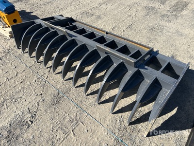 2026 TOFT ST-72 1800 mm Skid Steer Root Rake (Unused)