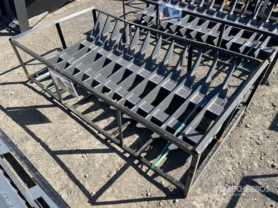 2026 TOFT ST-72 1830 mm Skid Steer Stick Rake Varios implementos minicargadora (Unused)