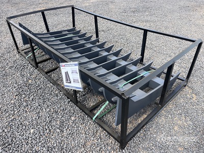 2026 TOFT ST-72 1830 mm Skid Steer Stick Rake (Unused)