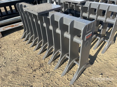2026 TOFT TWO72 72 in エクスカベーター レーク - Fits 15-30 ton Excavator (Unused)