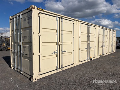 2026 40 ft High Cube Multi-Door Storage Container