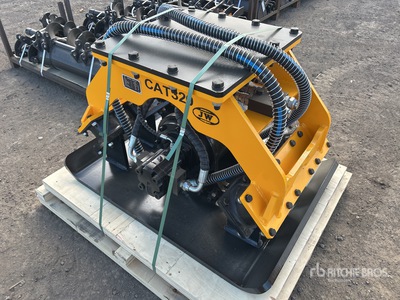 2026 JW JW08EC Plate Compactor Attachment - Fits 20-30 ton excavator (Unused)