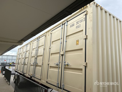 2026 40 ft High Cube Multi-Door 40 Ft. High Cube Multi-Door Storage Container (Unused)