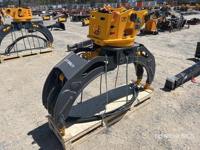 2026 JW JW04G Q/C Rotating Excavator Grapple - Fits 4 - 8 Ton (Unused)