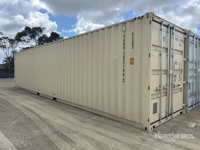 2026 40 Ft. High Cube Multi-Door Storage Container (Unused)