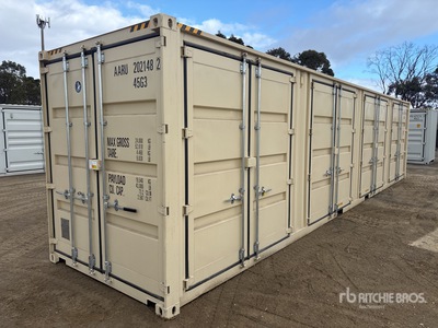 2026 40 ft High Cube Multi-Door Storage Container