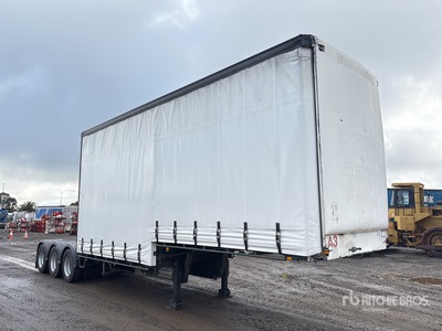 2000 MaxiTrans ST3 10.1 m Tri/A Step Deck Rimorchio centinato
