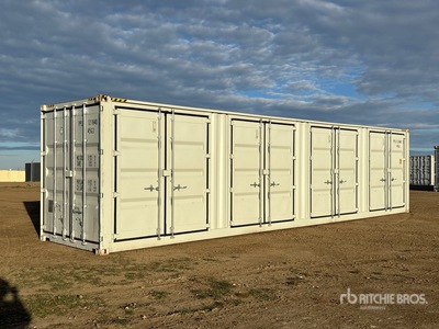 2026 40 ft High Cube Multi-Door Contenedor de almacenamiento