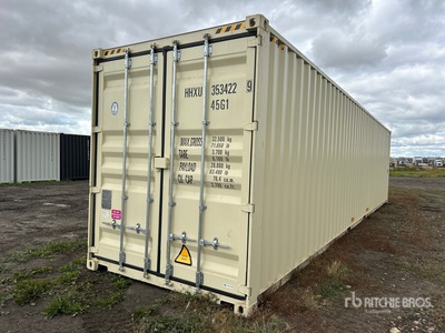 2026 40 ft High Cube Storage Container