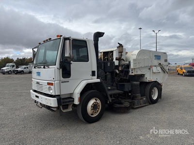 Tymco 600 on 2006 Freightliner FC80 Sweeper Truck