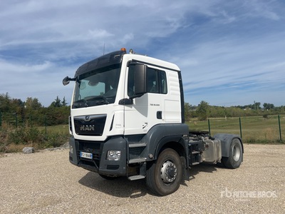 2018 MAN TGS18.500 Hydrodrive 4x4 Tracteur Routier Cabine Couchette S/A Sleeper Truck Tractor