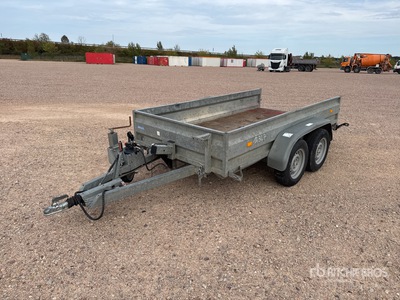 Hubiere Remorque 2 Essieux T/A Plant Trailer Remorque pour équipement